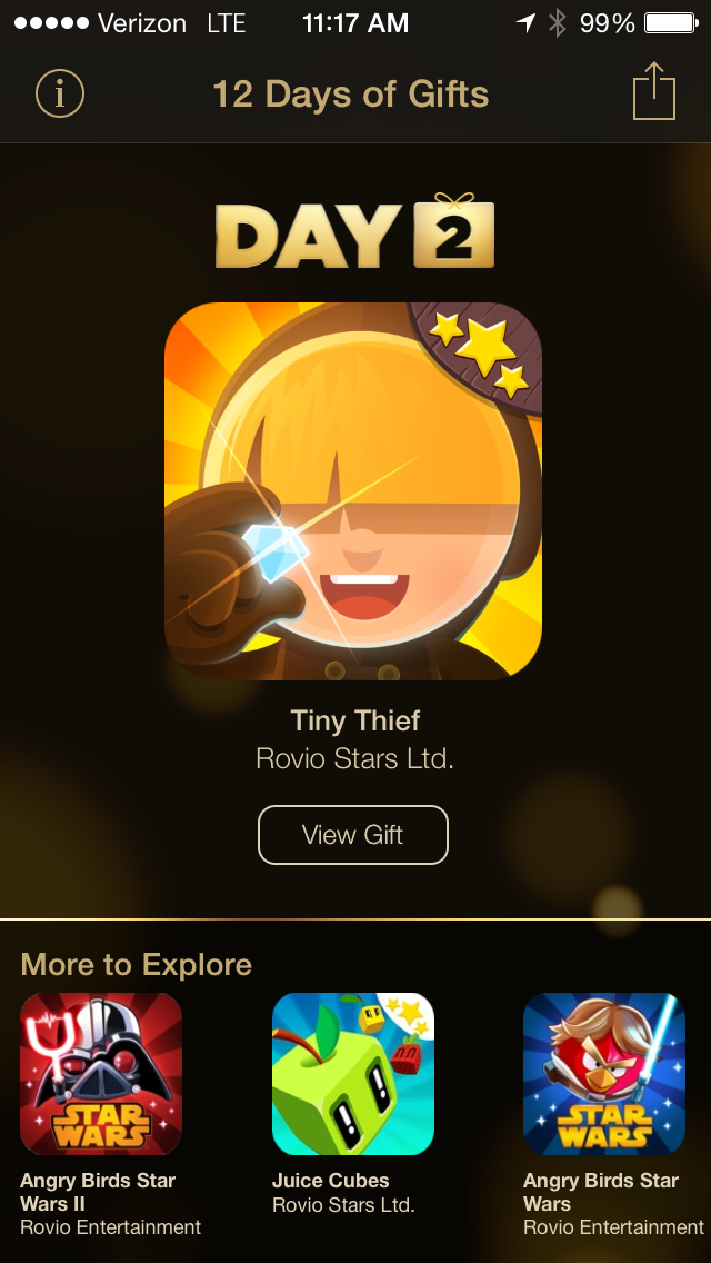 tiny thief app apple app