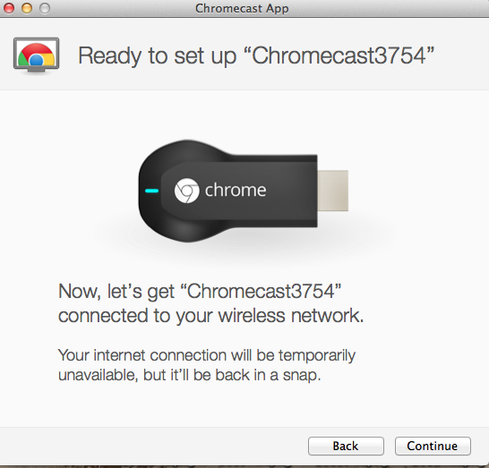 extend screen for chromecast on a mac