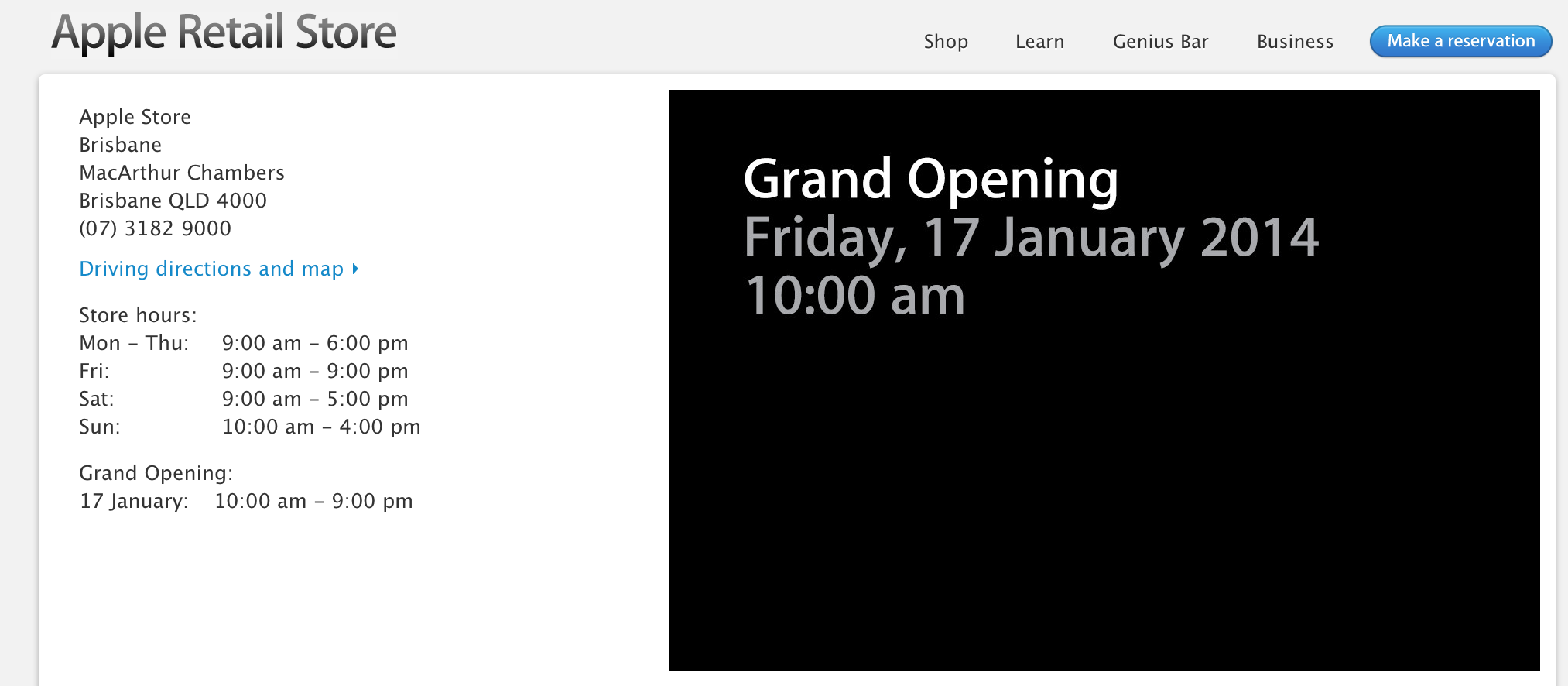 New flagship Apple Store in Brisbane, Australia set for Jan. 17th