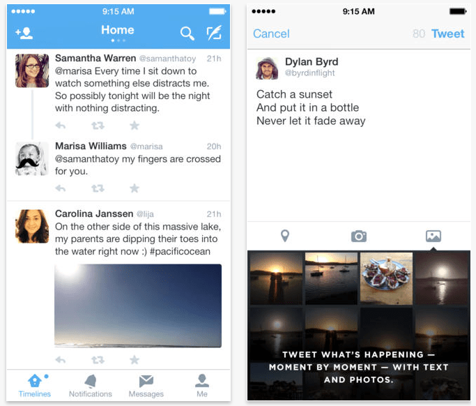 Twitter for iOS updated with improved photo tools, content