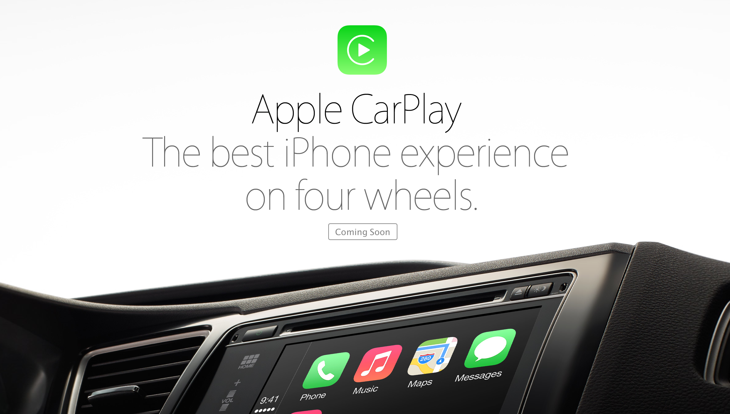 Apple rebrands iOS in the Car as CarPlay, compatible vehicles launching