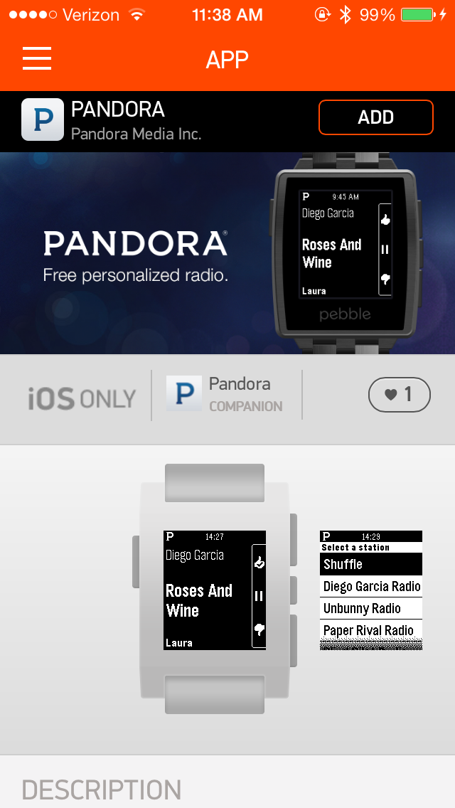 Pandora adds alarm clock feature for iPad, new app for Pebble users
