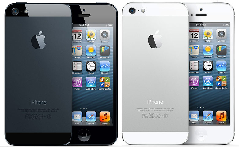 iPhone 5 - łupek/srebrny