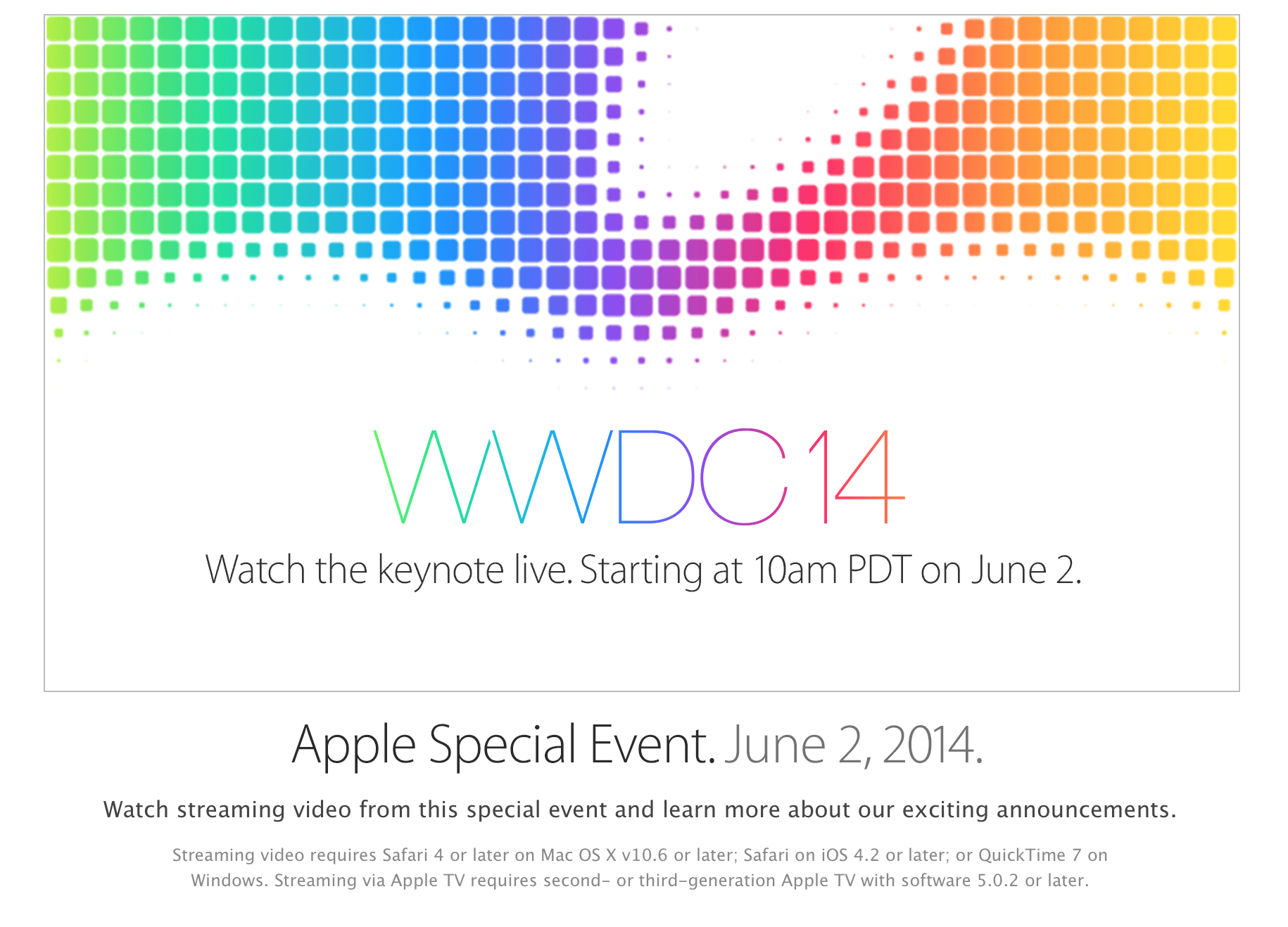 Apple to live stream 'exciting' WWDC keynote for everyone to watch