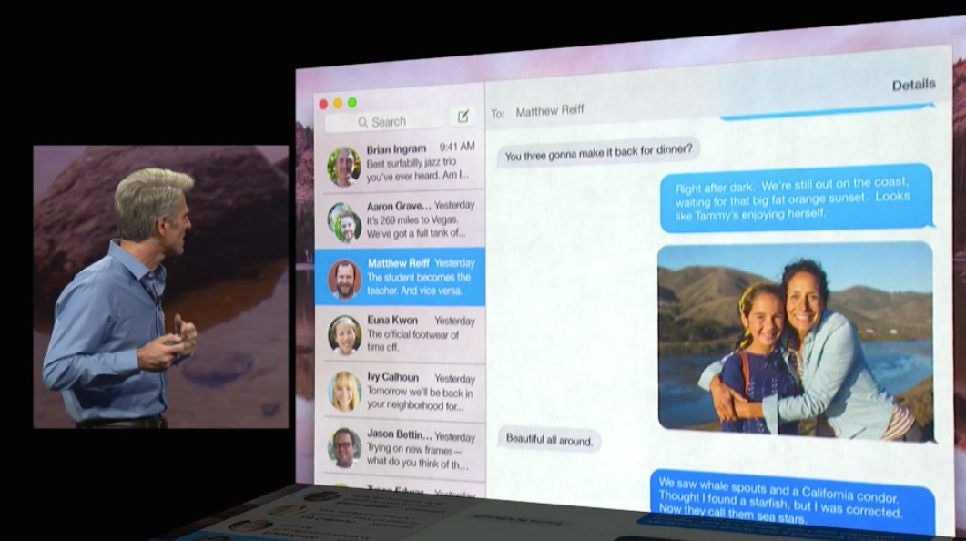 OS X Yosemite introduces iMessage screen sharing, FaceTime Audio