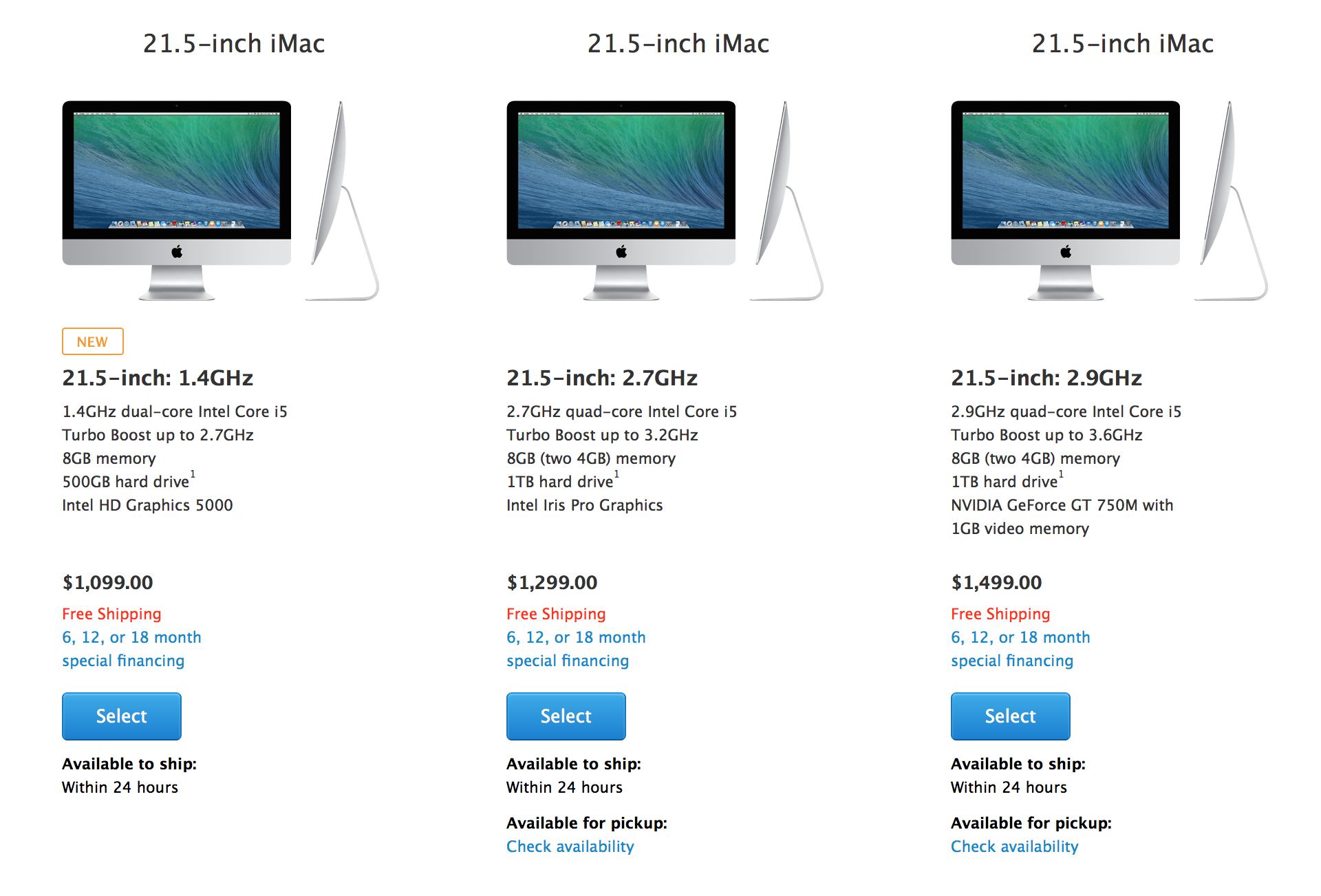 provokere godtgørelse En sætning Apple releases new cheaper iMac with low-end processor, priced at $1099 -  9to5Mac