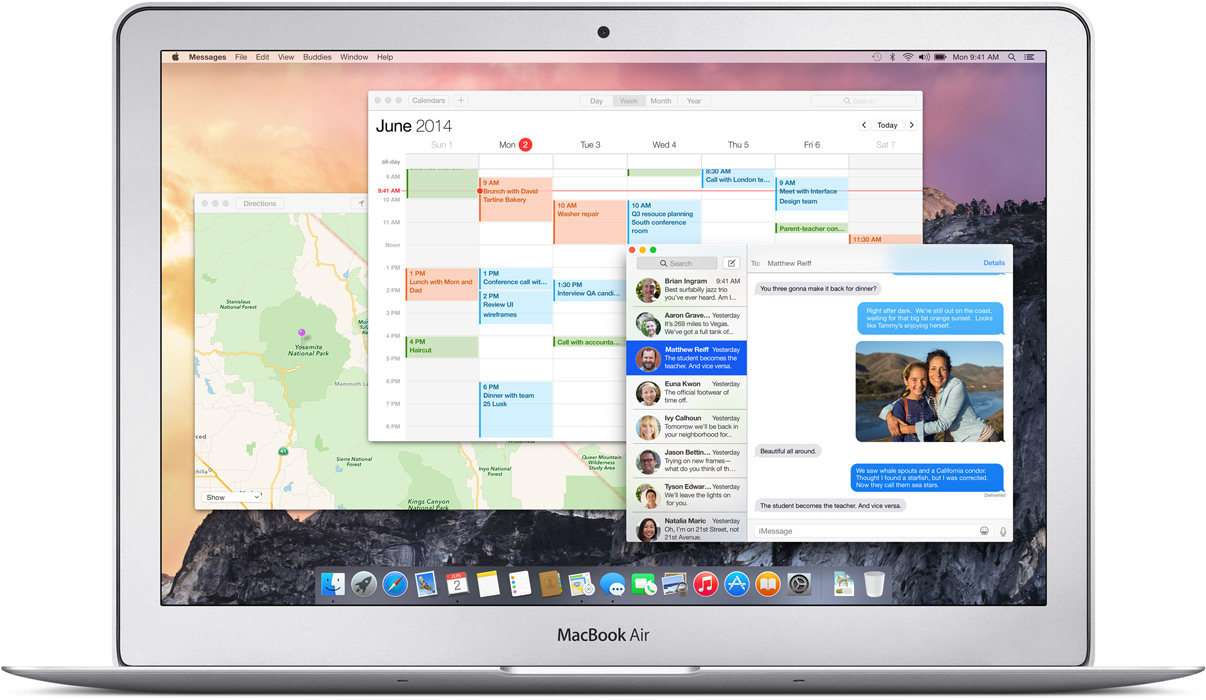 macbook software update to 10.10