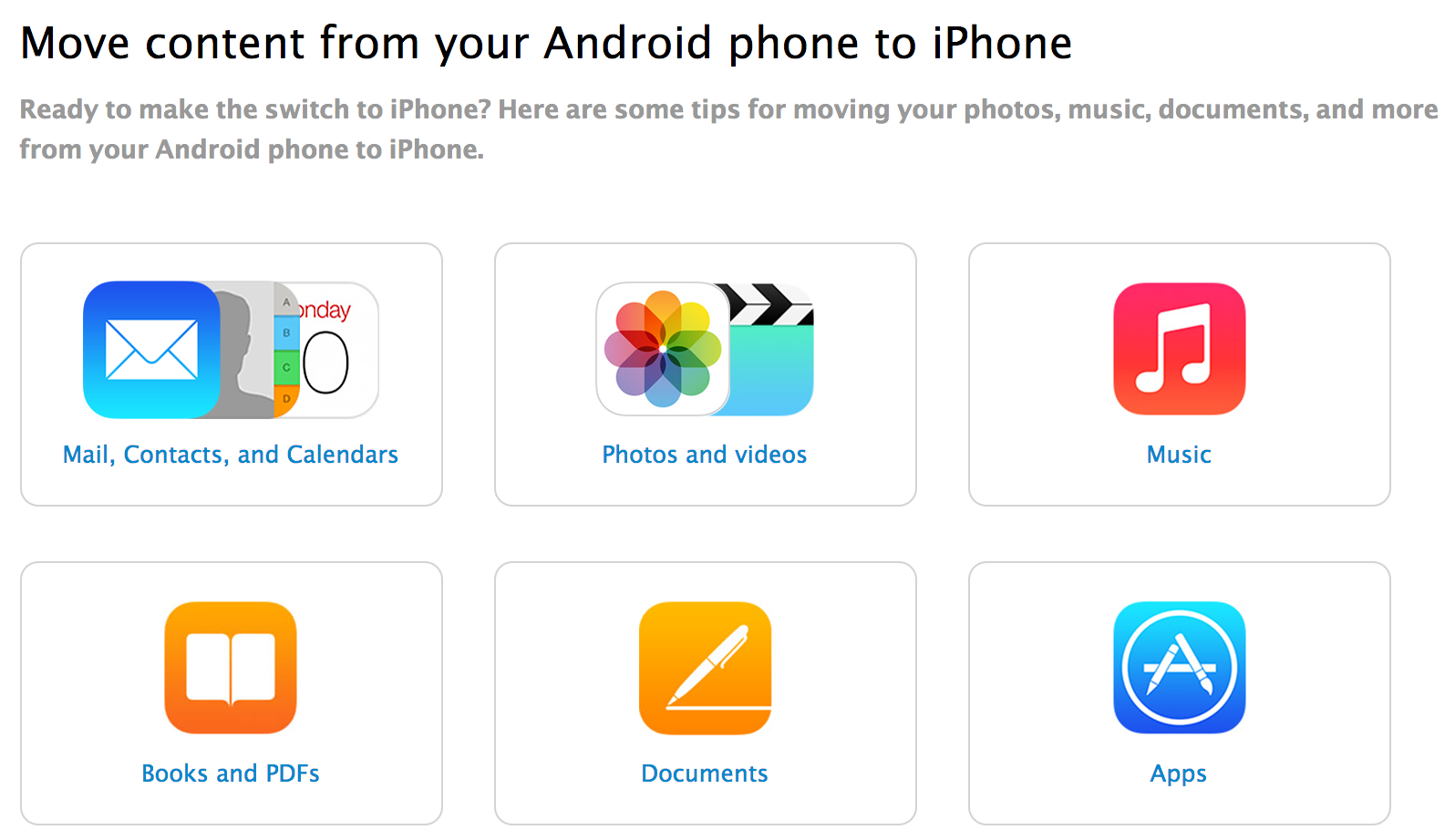 With 'mother of all upgrades' expected, Apple courts Android switchers