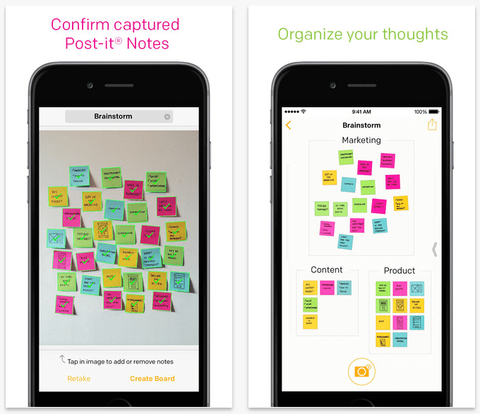Postit note app lets you import physical notes into your iPhone or