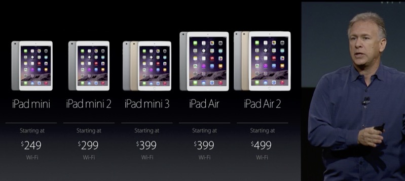 Apple will continue to sell both previous versions of iPad mini, first 