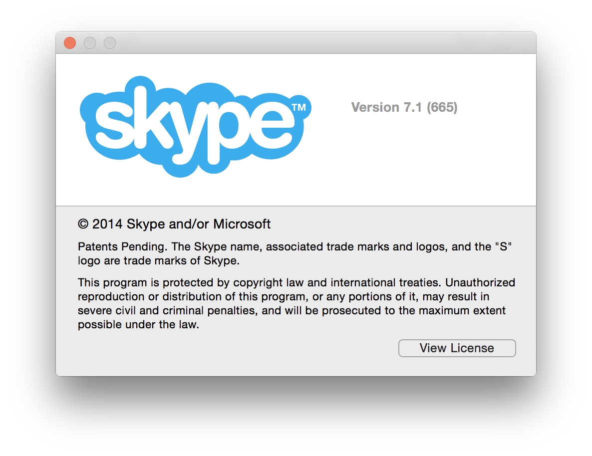 skype for os x 10.8.5
