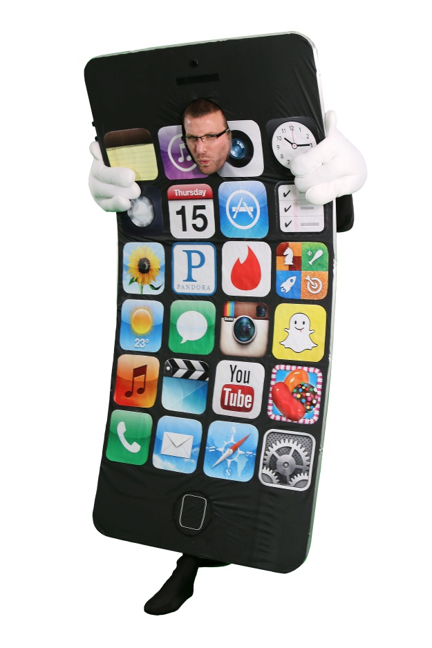 How to make DIY Bent iPhone 6 Halloween costume Bendgate 9to5Mac