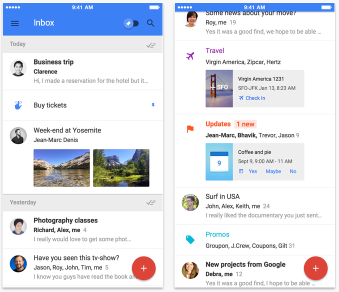 Google's new Inbox app is a marriage between Gmail and Google Now ...