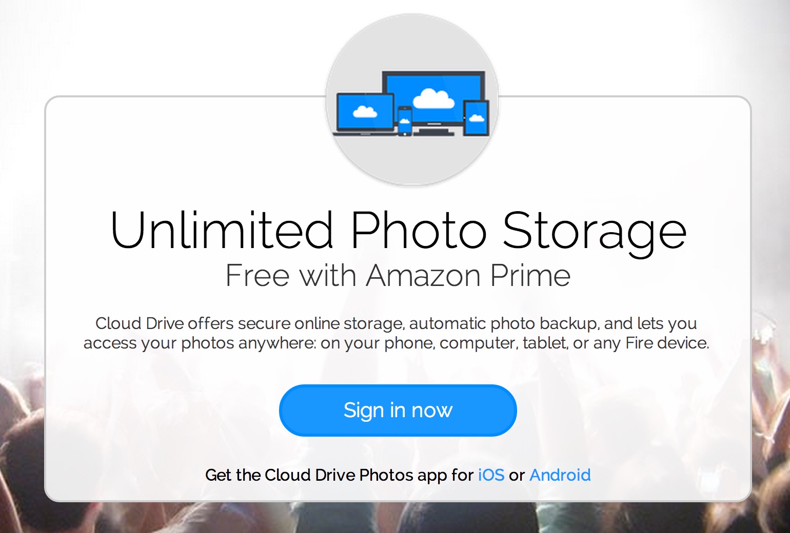 Amazon drops free unlimited Cloud Photo storage into Prime customers' laps for the holidays