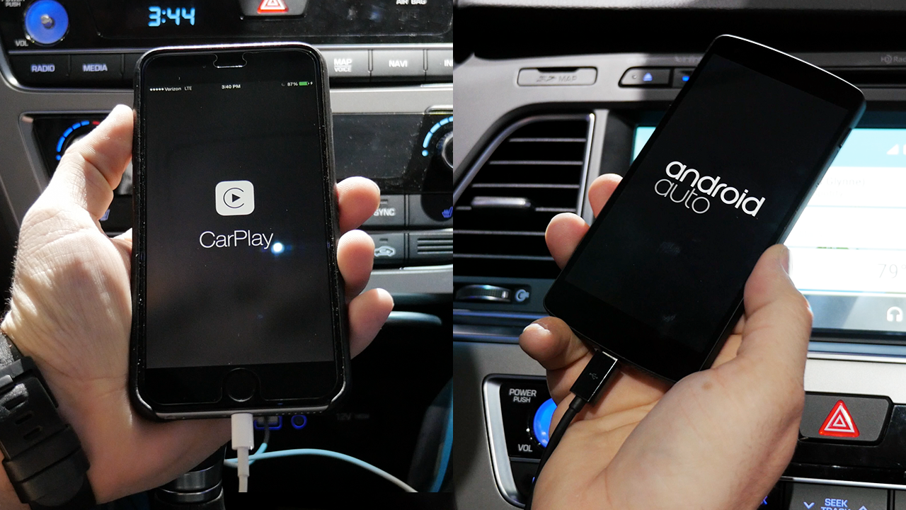 Image result for Apple CarPlay and Android Auto