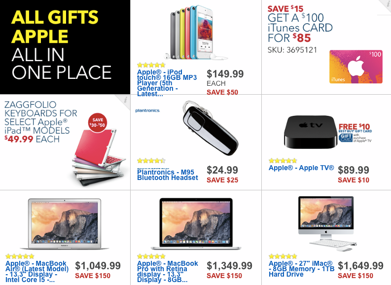 Best Buy&#39;s Black Friday 2014 Apple deals: iPad Air 2 $100 off, Beats Solo $80, MacBook Air from ...