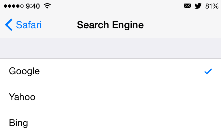 Bing and Yahoo reportedly aiming to become default iOS search engine as