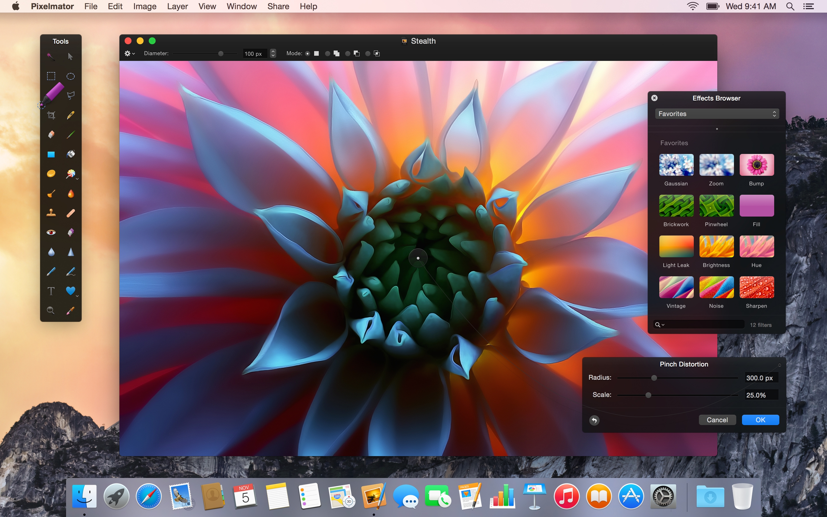 adding custom effects to pixelmator pro