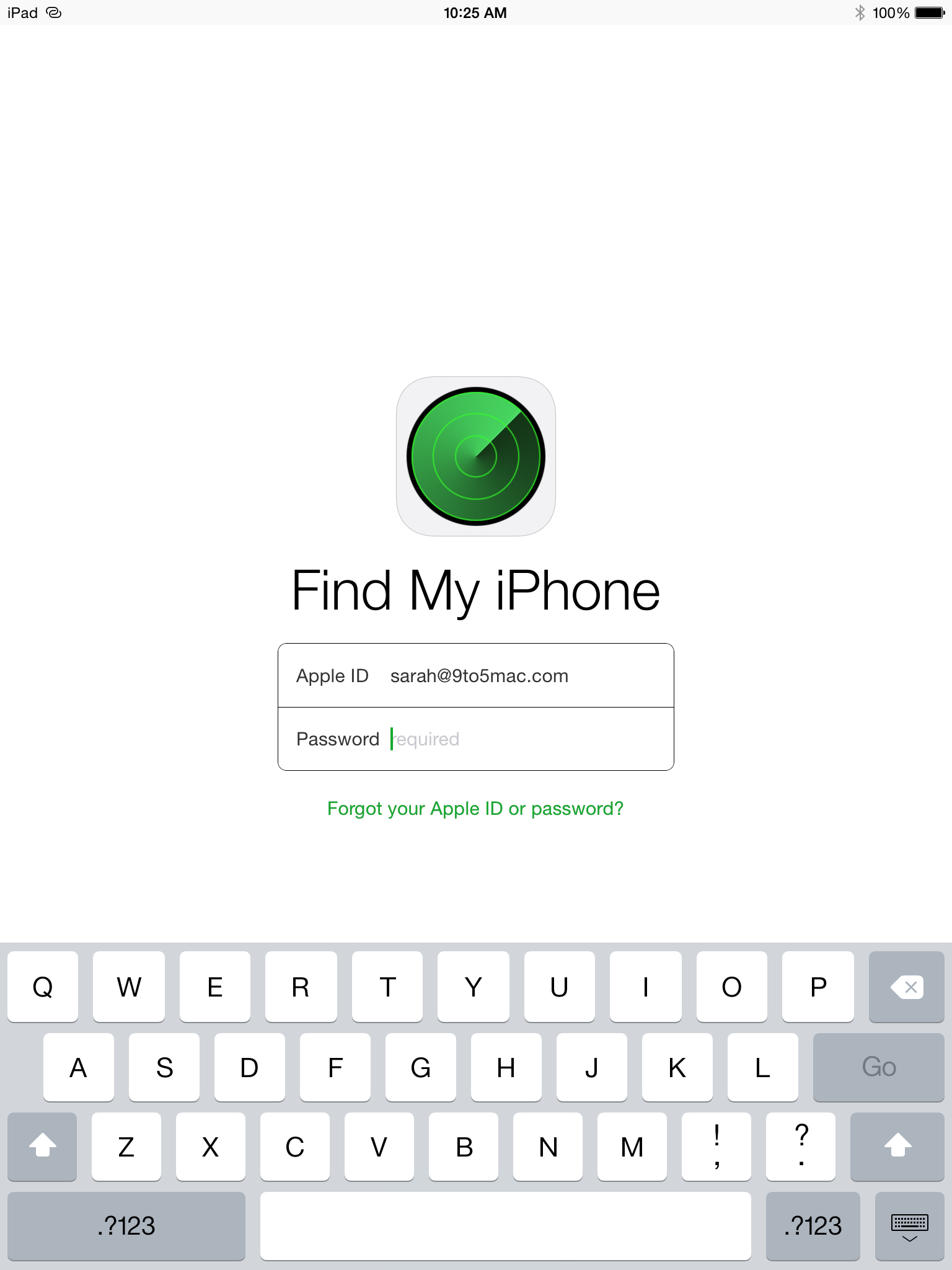 find my iphone with mac