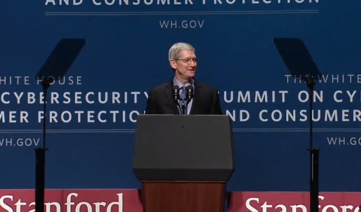 Tim Cook White House Summit on Cybersecurity