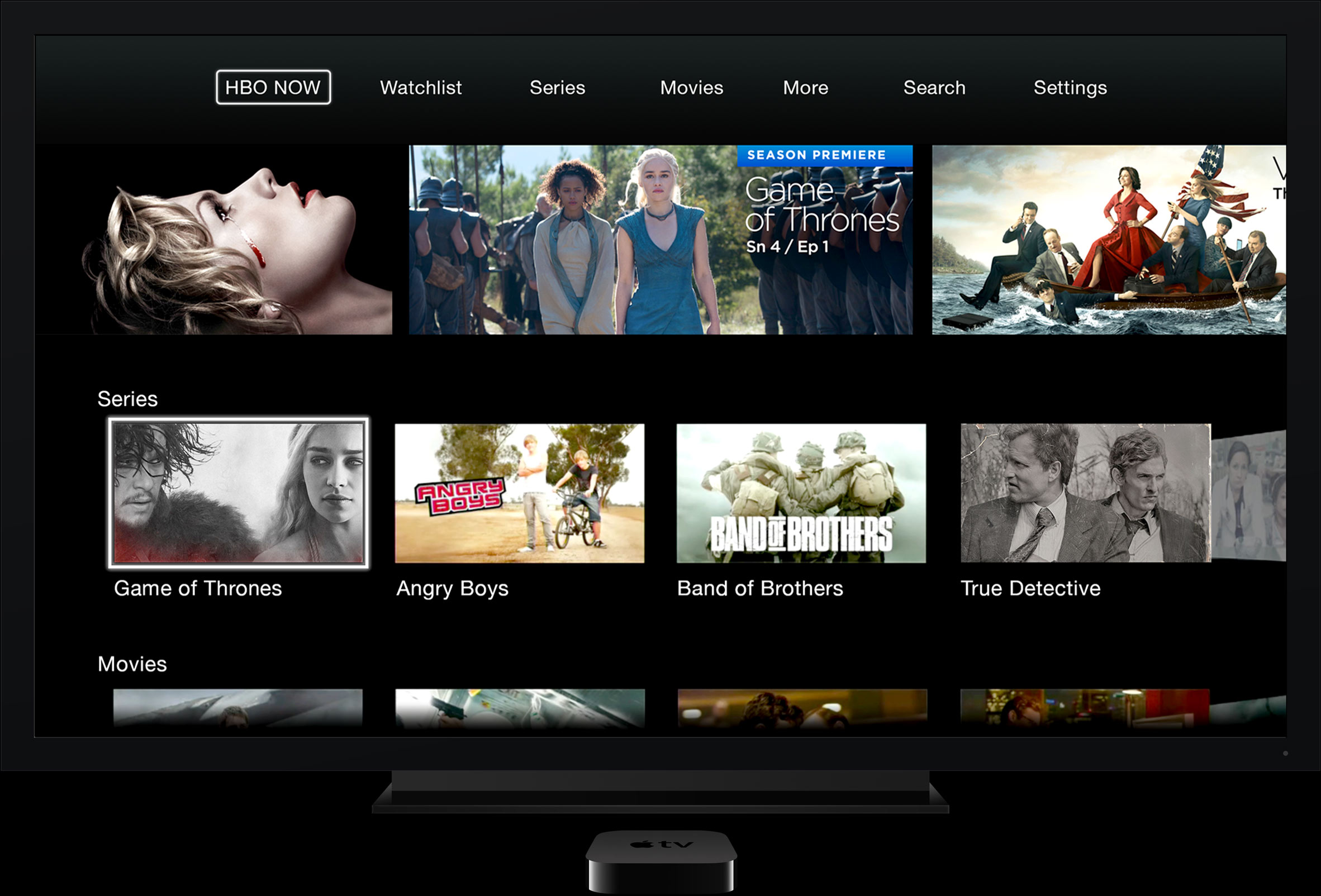 HBO NOW standalone streaming service debuts on Apple TV, iPhone & iPad
