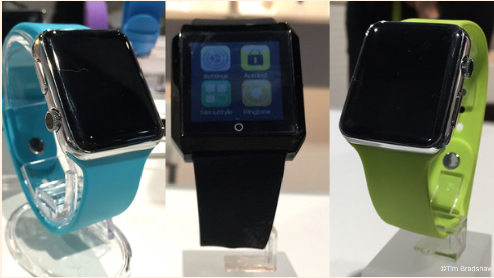 Chinese clone-makers ramp up the fake Apple Watches including Gold