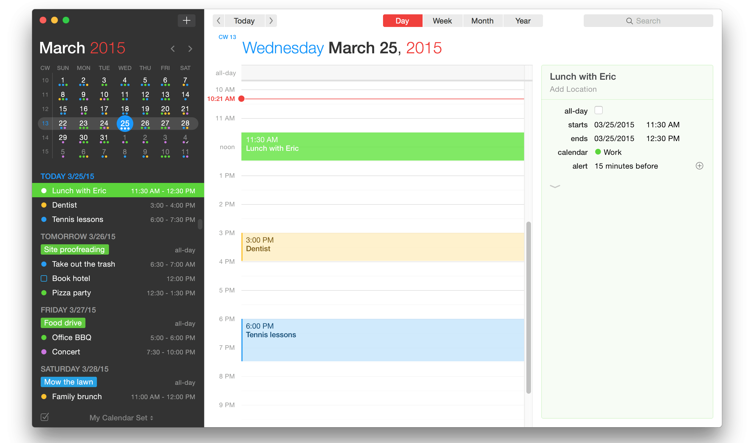 Review Fantastical 2 for Mac graduates to a full calendar replacement