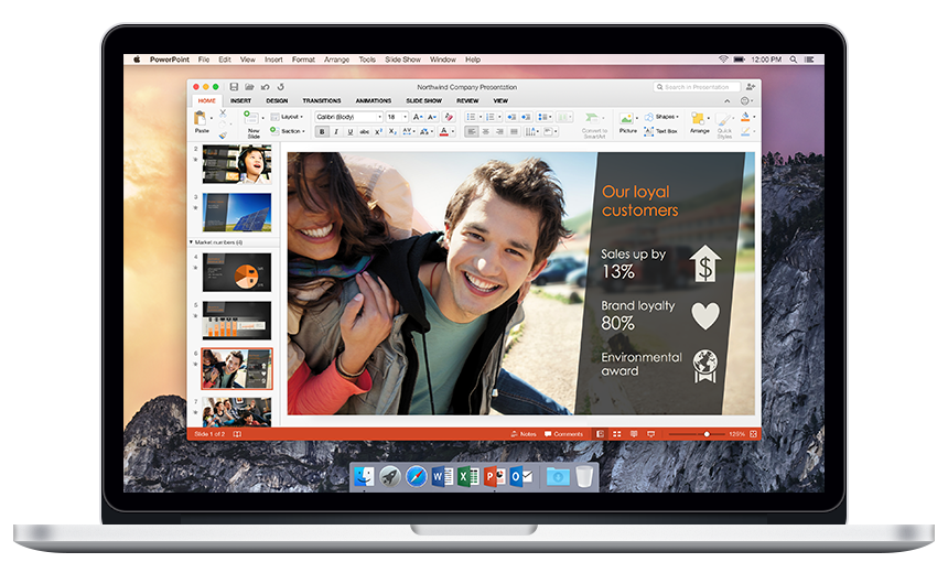 microsoft for mac 2016