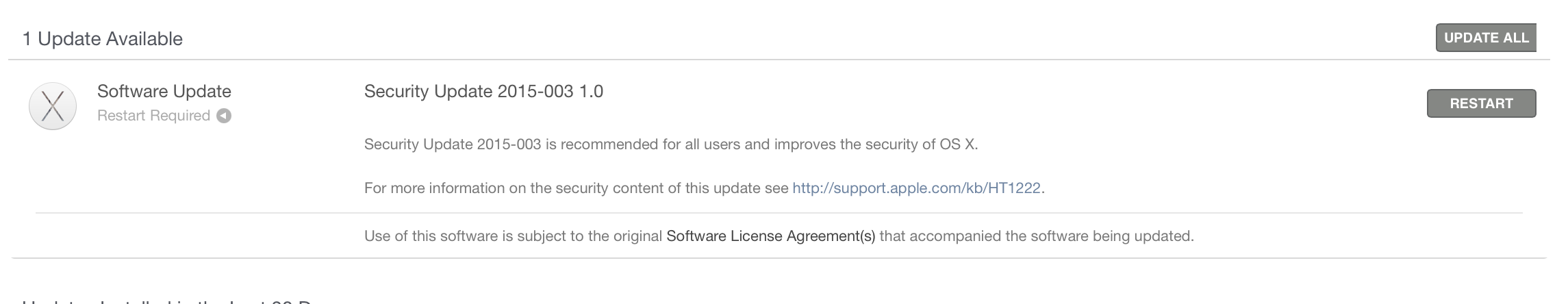 iphoto 9.6.1 will not update