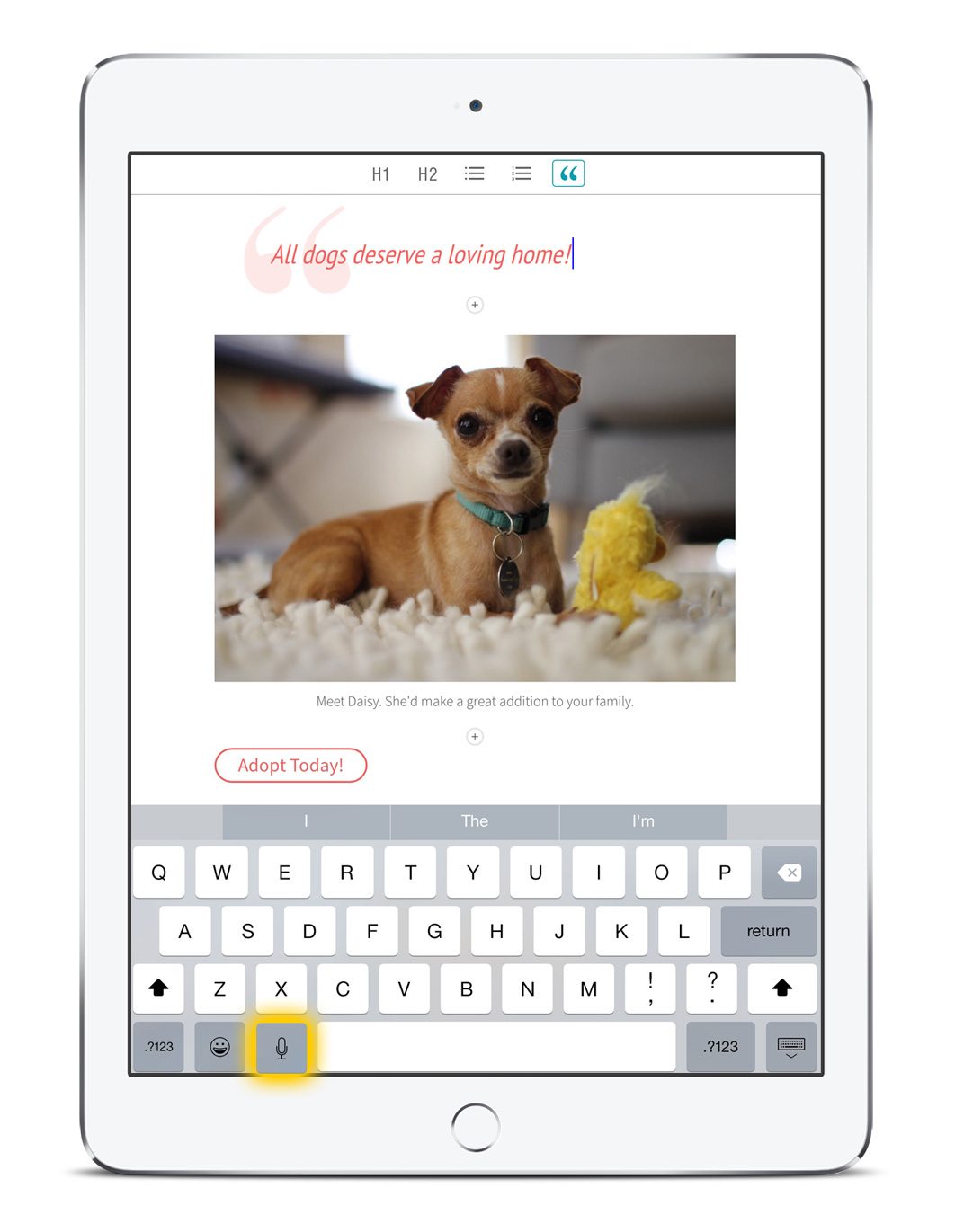 Adobe Slate lets you publish magazinelike stories from your iPad