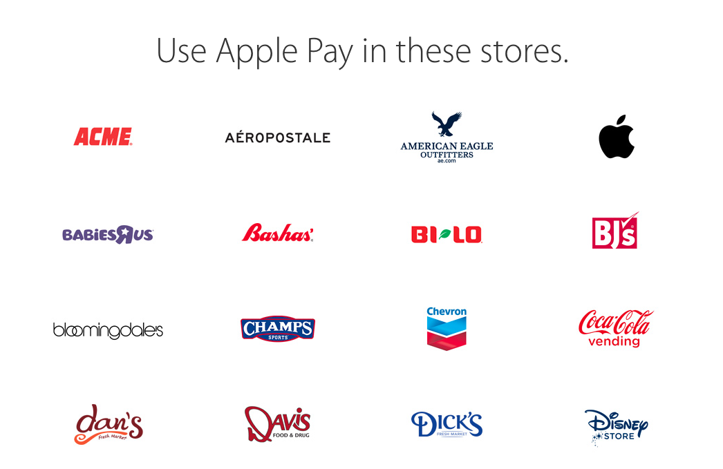 Apple adds 10 new retailers to Apple Pay website, brings total to 68