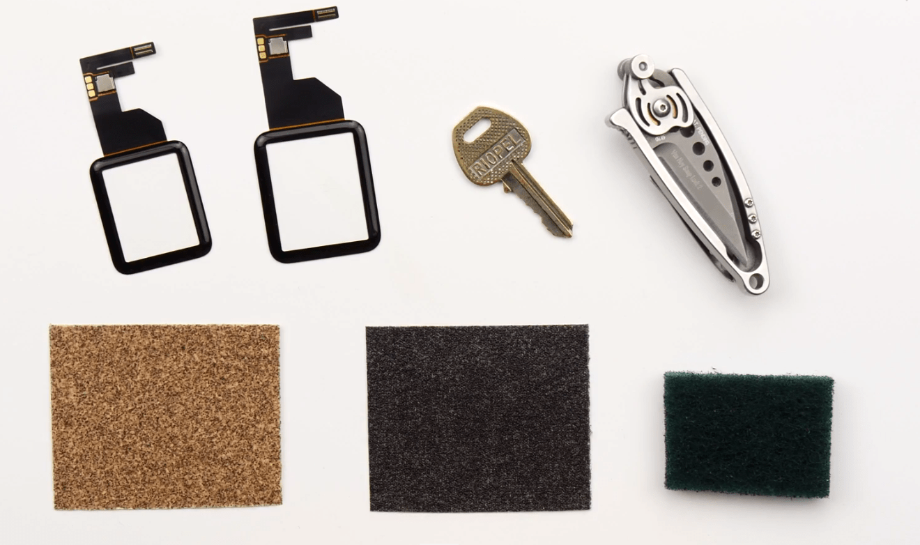 Apple Watch Sport's 'IonX' glass gets put through scratch test (Video