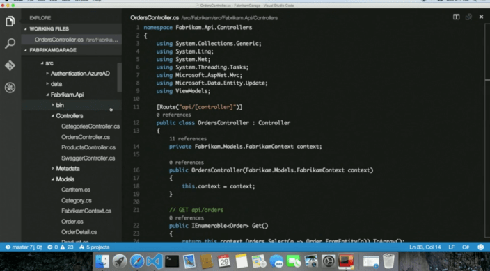 Visual Studio Code for Mac