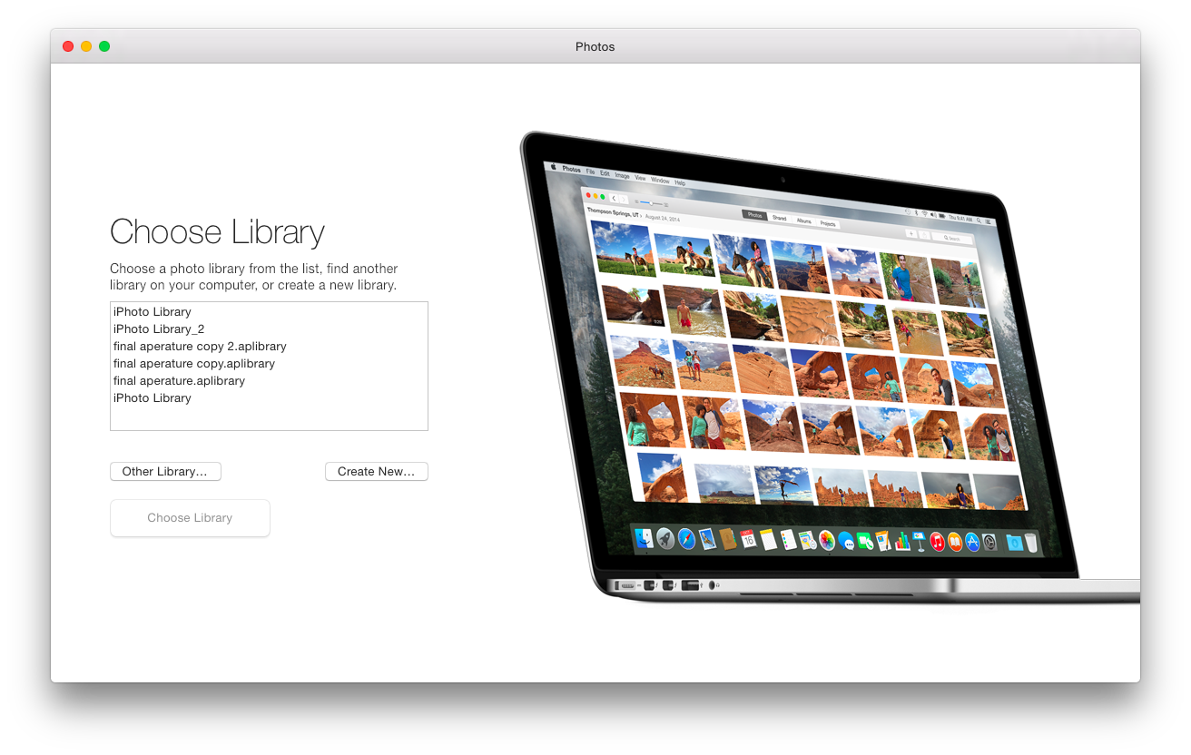 iphoto for mac 10.10