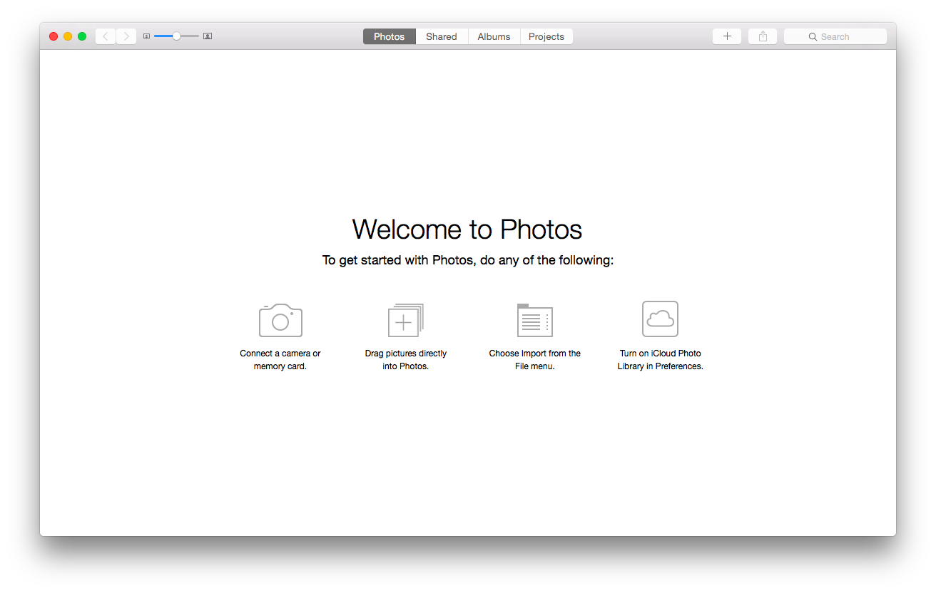 os x yosemite iphoto