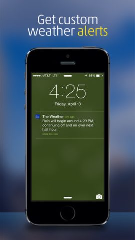 The Weather Channel Brings Real Time Alerts For Rain Snow Lightning Strikes To Apple Watch Iphone 9to5mac