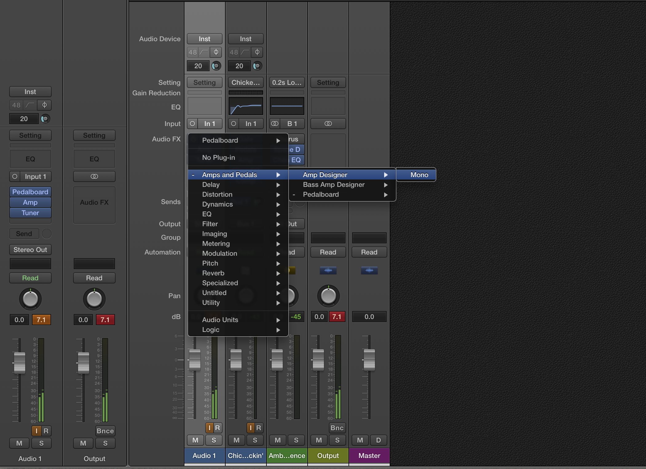 The Logic Pros Turning iPad into a virtual pedalboard using Logic