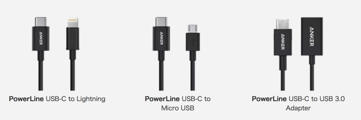 Anker USB-C to Lightning Micro USB