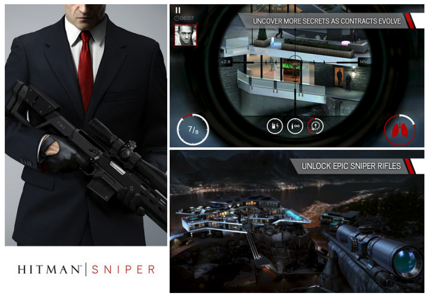 Agent 47 returns to iOS with the new Hitman Sniper game ...
