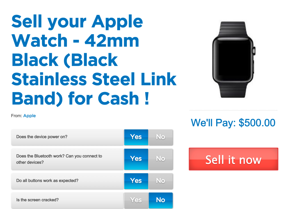 Apple watch series hot sale 3 42mm resale value