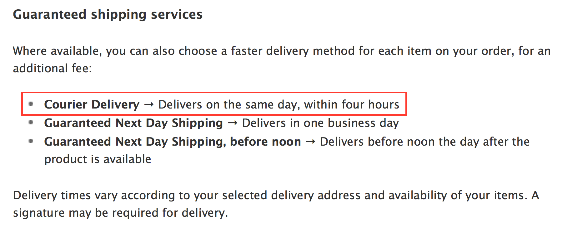 Apple expands sameday courier options to online store orders 9to5Mac