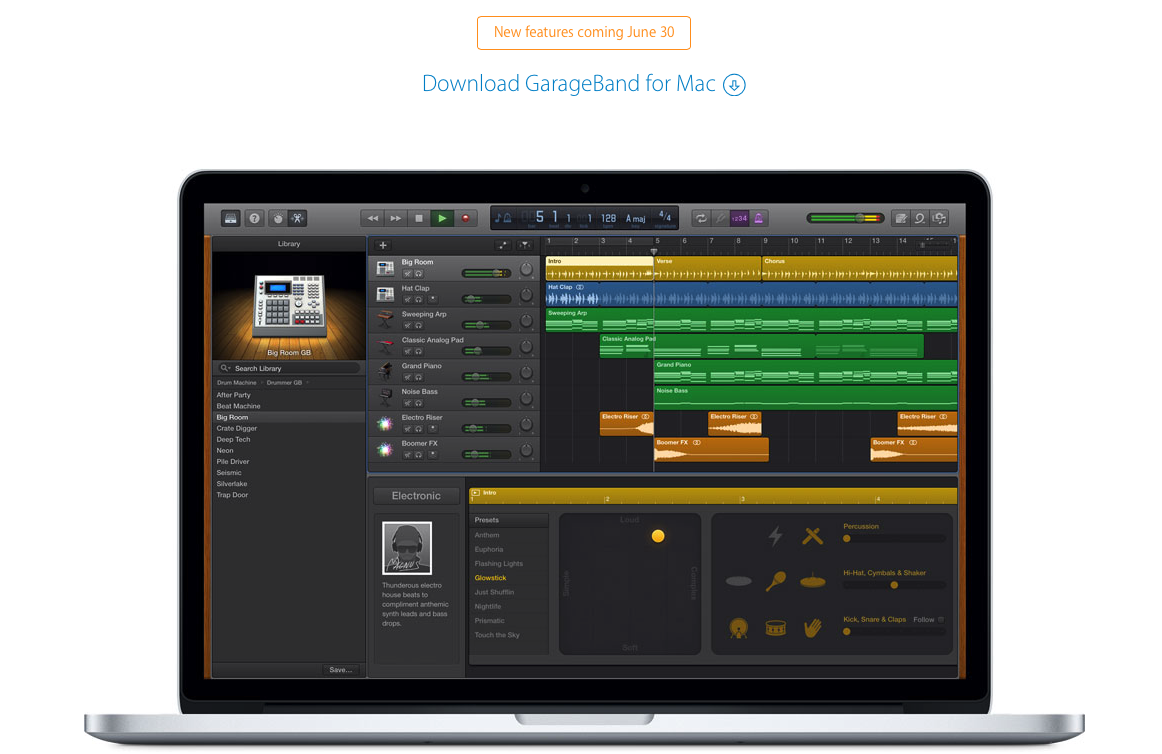 Garageband mac os el capitan download