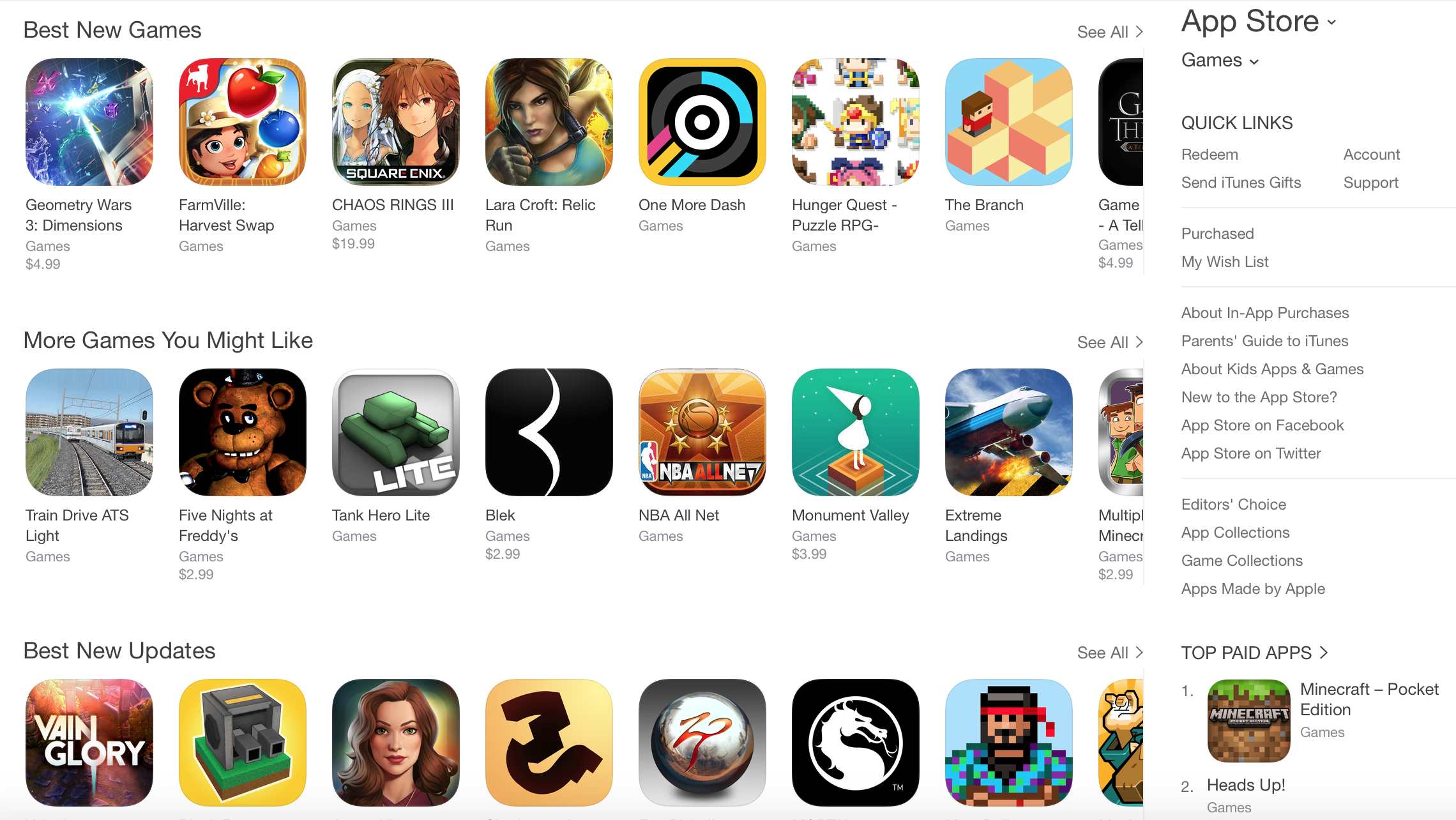 Apple switches to editorially curated lists for App Store game