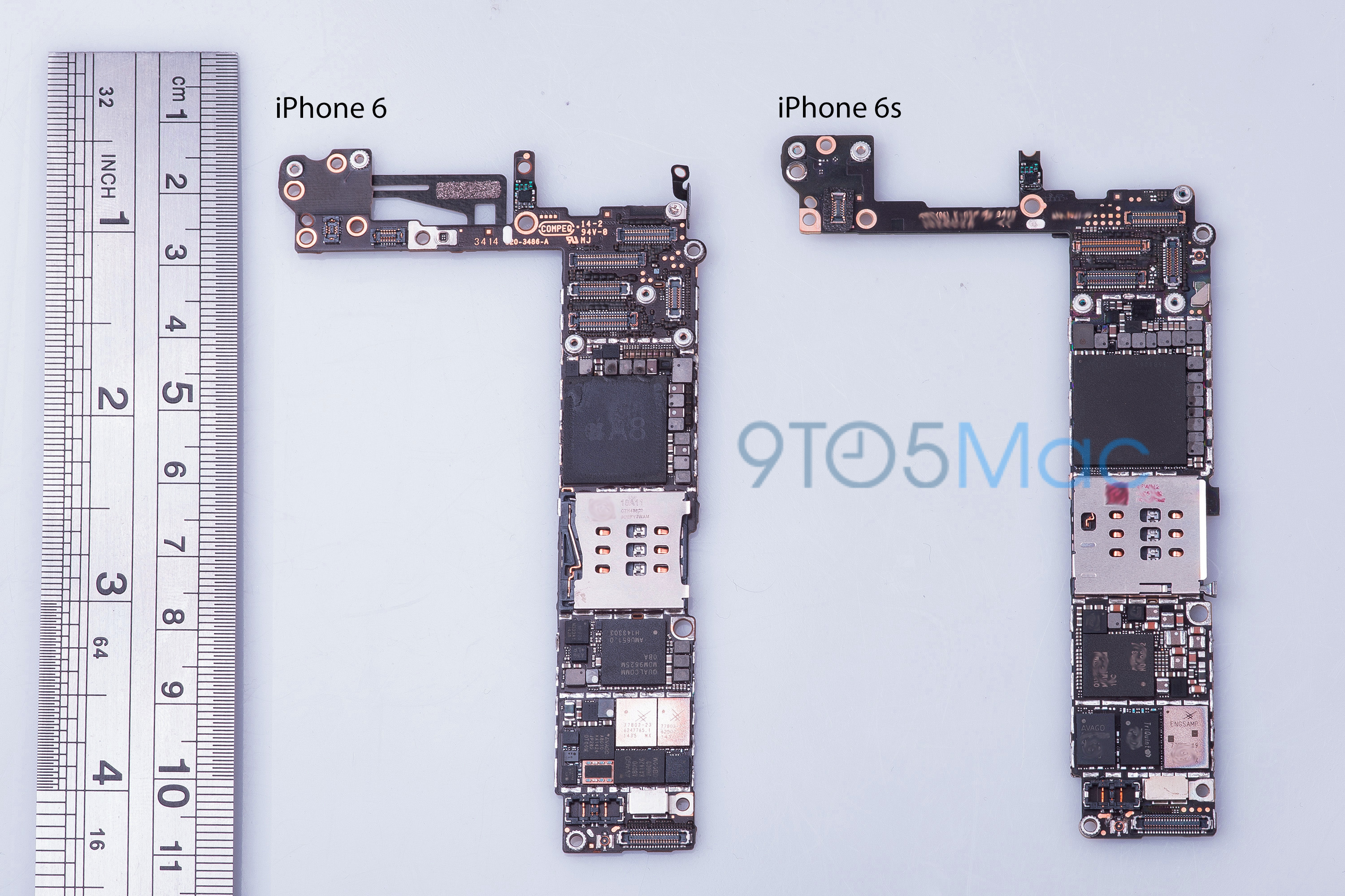 middernacht onderdelen Recensent New iPhone 6S images show updated NFC, 16GB base storage, fewer chips +  design tweaks - 9to5Mac