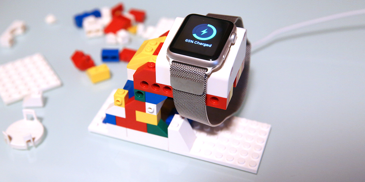 Pirat rendering Indtil nu Review: SwitchEasy's Blocks + Colors are toy-like docks and cases for the  serious Apple Watch - 9to5Mac
