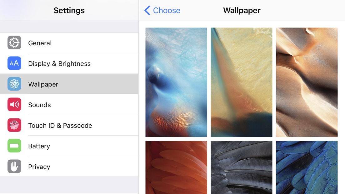 Download the new iOS 9 beta 5 wallpapers