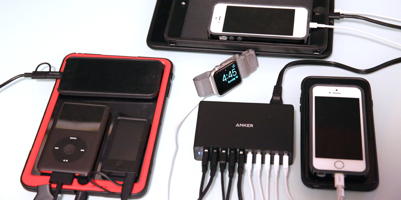 Review: Anker's PowerCore 20100 + PowerPort 10 make multiple iPad