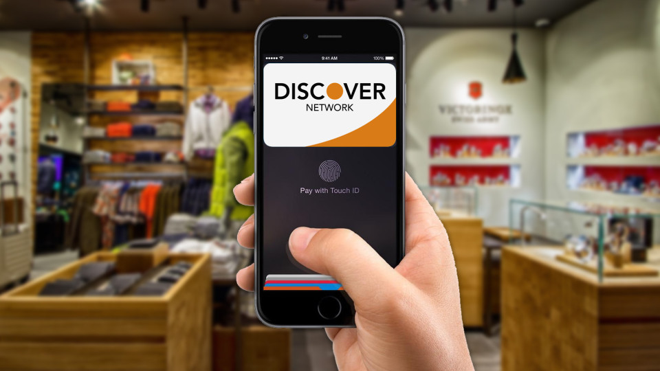 Discover coming to Apple Pay on September 16th with iOS 9, get 10% ...