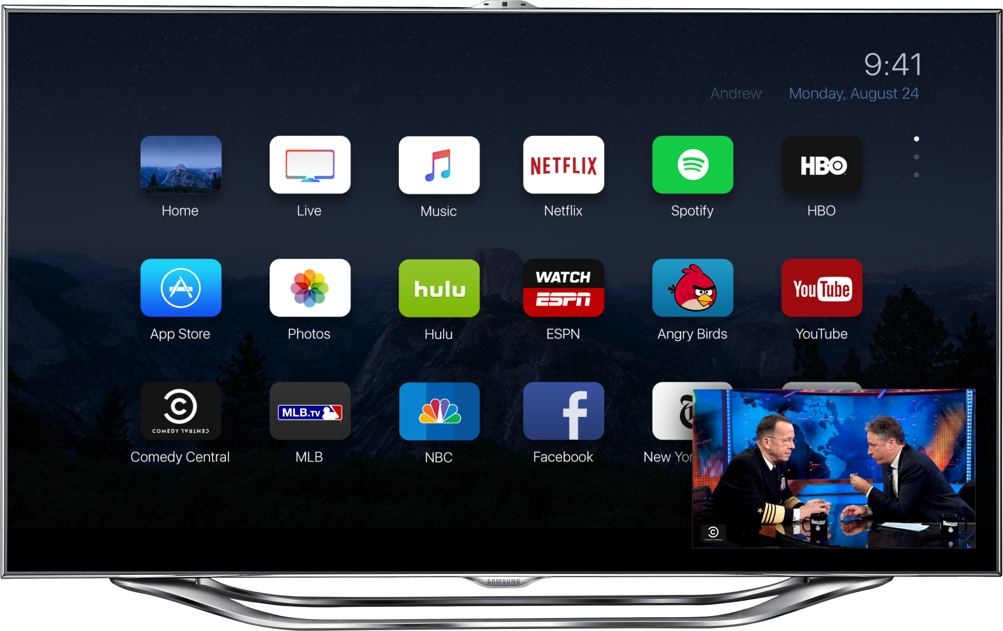 Экран тв приложение. Apple tv4 Интерфейс. Smart TV Apple. Apple TV Интерфейс. Apple TV 3 Интерфейс.