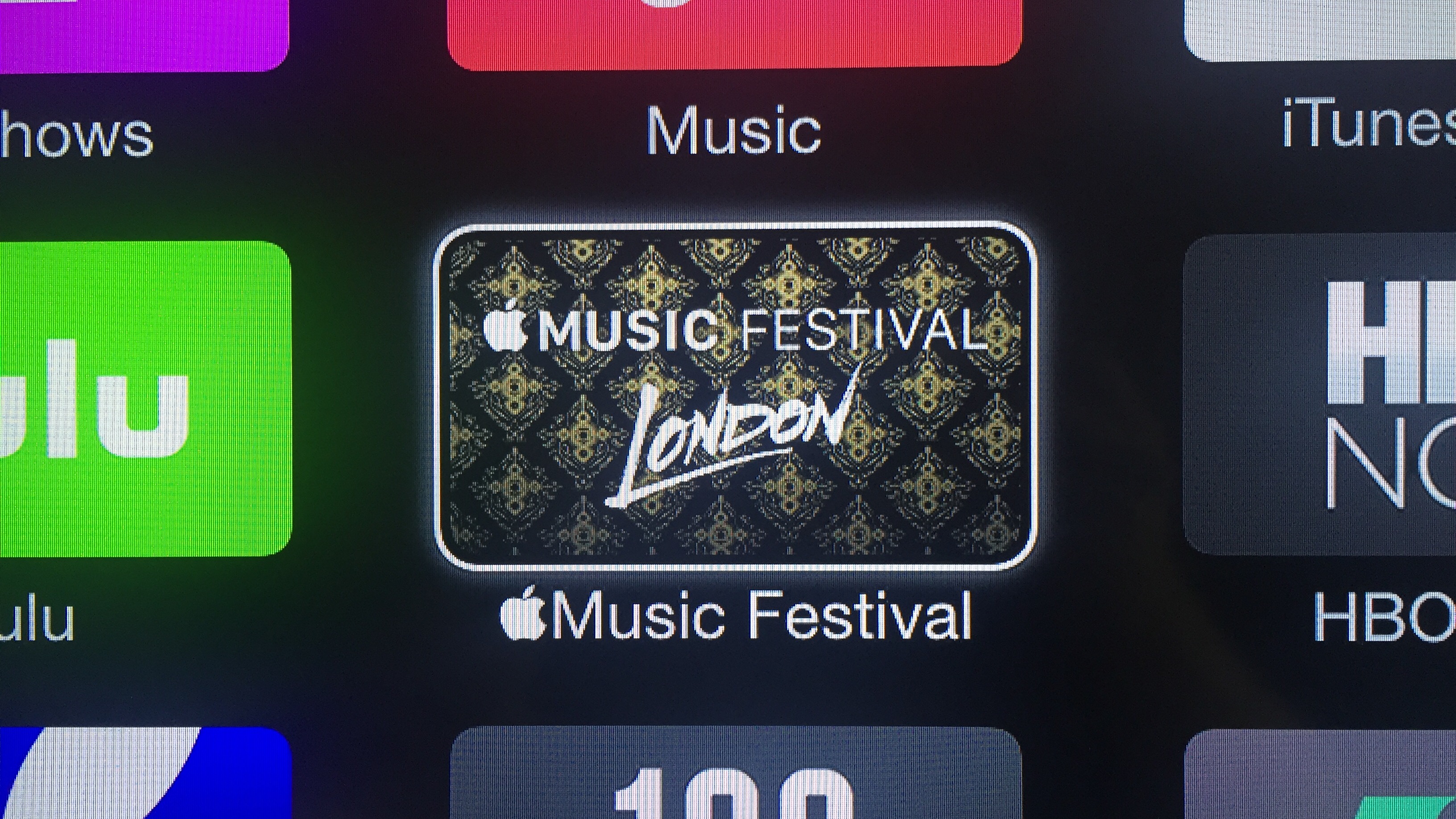 Spotify apple tv. Apple Music Festival.